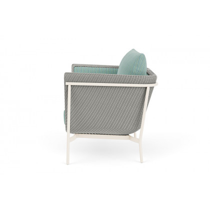 Lloyd Flanders™ Solstice Lounge Chair - Platinum, Ivory
