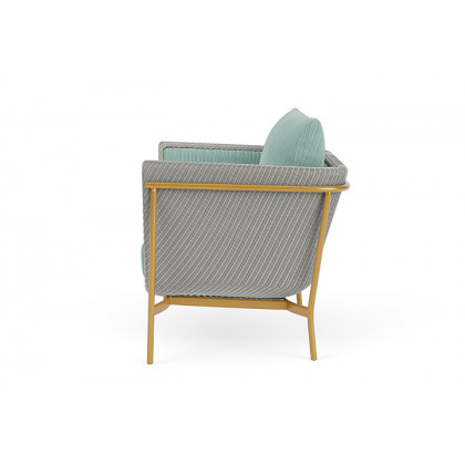 Lloyd Flanders™ Solstice Lounge Chair - Platinum, Metallic Gold