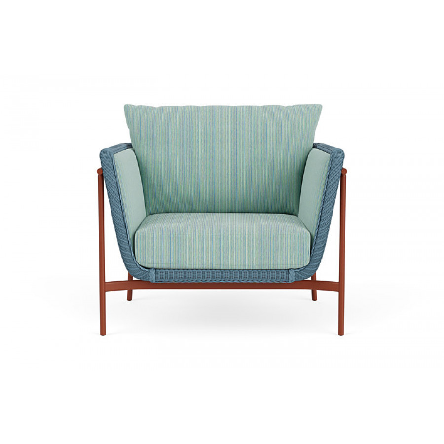 Lloyd Flanders™ Solstice Lounge Chair - Stillwater, Terracotta