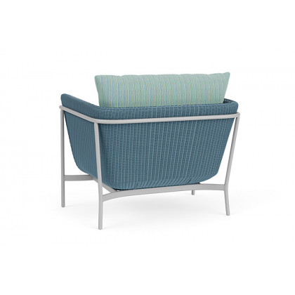 Lloyd Flanders™ Solstice Lounge Chair - Stillwater, Metallic Silver