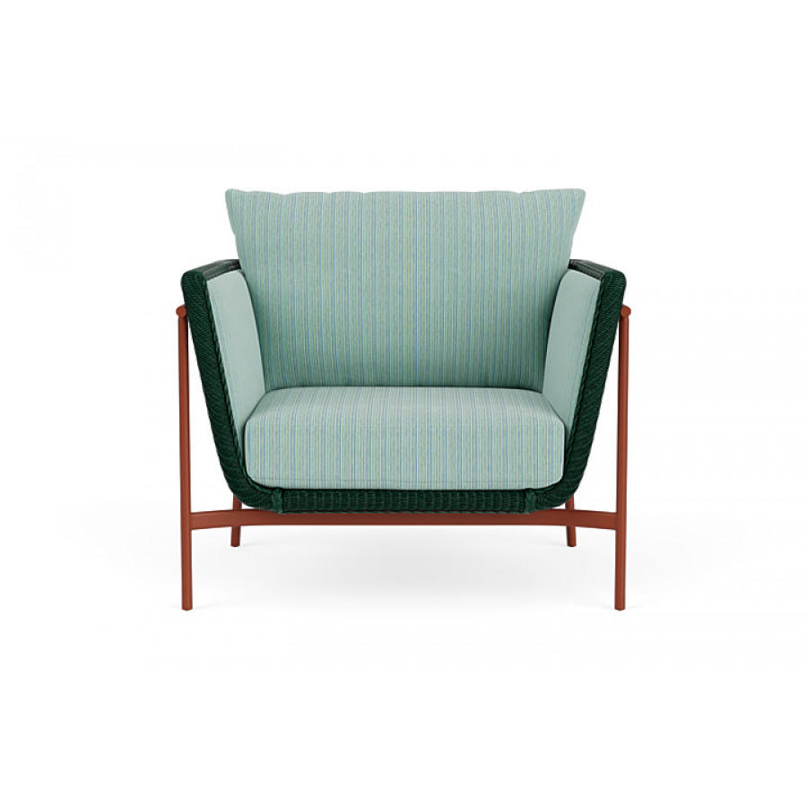 Lloyd Flanders™ Solstice Lounge Chair - Woodland, Terracotta