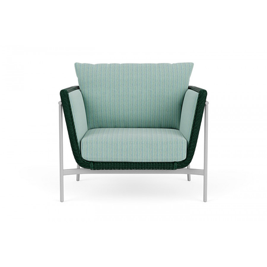 Lloyd Flanders™ Solstice Lounge Chair - Woodland, Metallic Silver