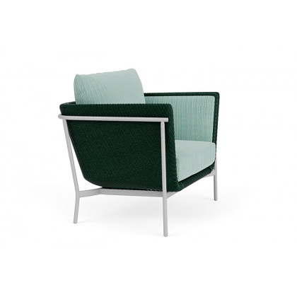Lloyd Flanders™ Solstice Lounge Chair - Woodland, Metallic Silver