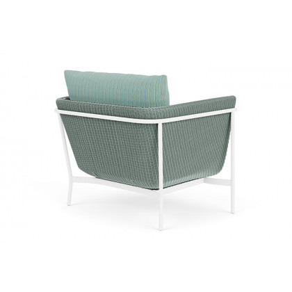 Lloyd Flanders™ Solstice Lounge Chair - Sea Glass, Matte White