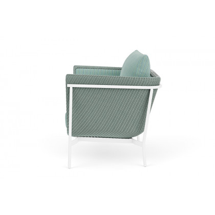 Lloyd Flanders™ Solstice Lounge Chair - Sea Glass, Matte White