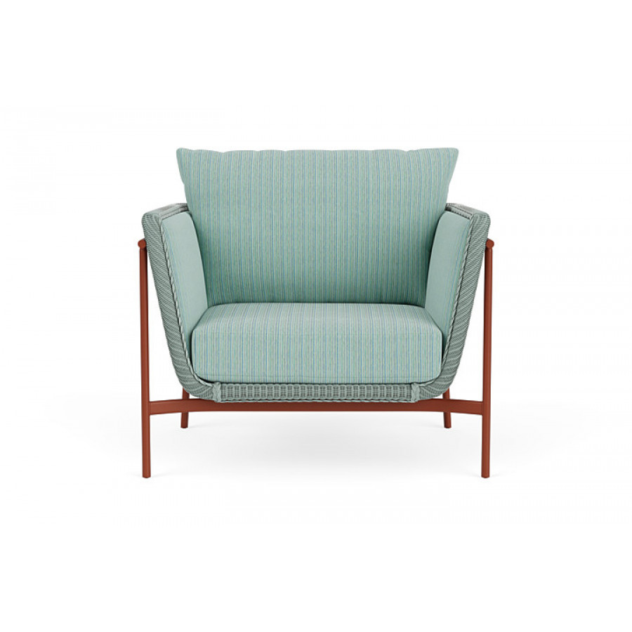 Lloyd Flanders™ Solstice Lounge Chair - Sea Glass, Terracotta