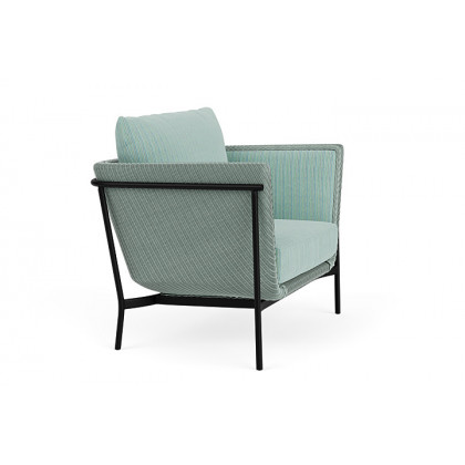 Lloyd Flanders™ Solstice Lounge Chair - Sea Glass, Ebony
