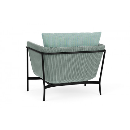 Lloyd Flanders™ Solstice Lounge Chair - Sea Glass, Ebony
