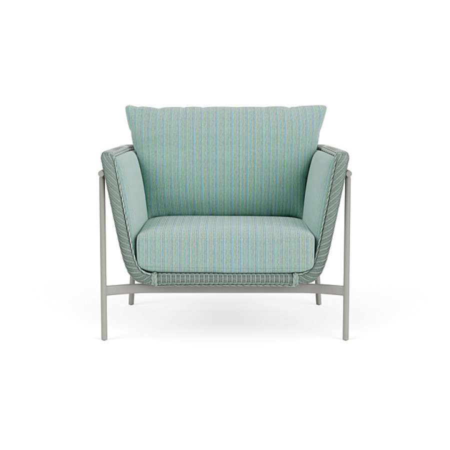 Lloyd Flanders™ Solstice Lounge Chair - Sea Glass, Platinum
