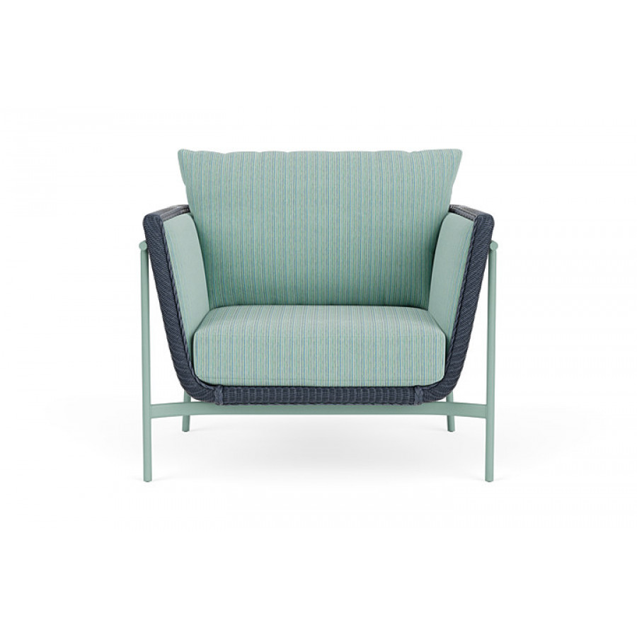 Lloyd Flanders™ Solstice Lounge Chair - Denim Blue, Sea Glass