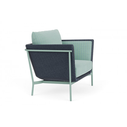 Lloyd Flanders™ Solstice Lounge Chair - Denim Blue, Sea Glass