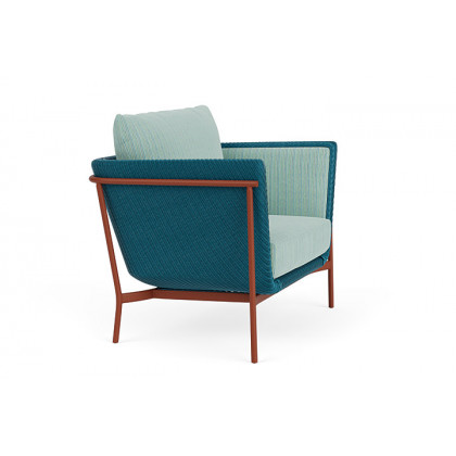 Lloyd Flanders™ Solstice Lounge Chair - Peacock, Terracotta