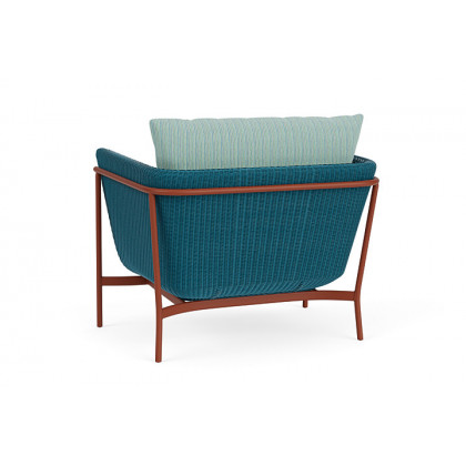 Lloyd Flanders™ Solstice Lounge Chair - Peacock, Terracotta