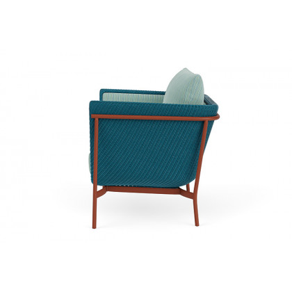 Lloyd Flanders™ Solstice Lounge Chair - Peacock, Terracotta