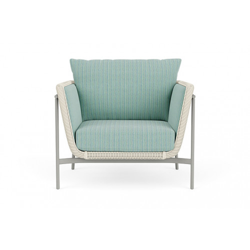 Lloyd Flanders™ Solstice Lounge Chair - Ivory, Platinum