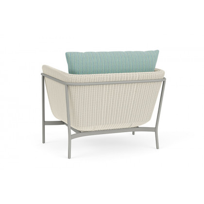 Lloyd Flanders™ Solstice Lounge Chair - Ivory, Platinum