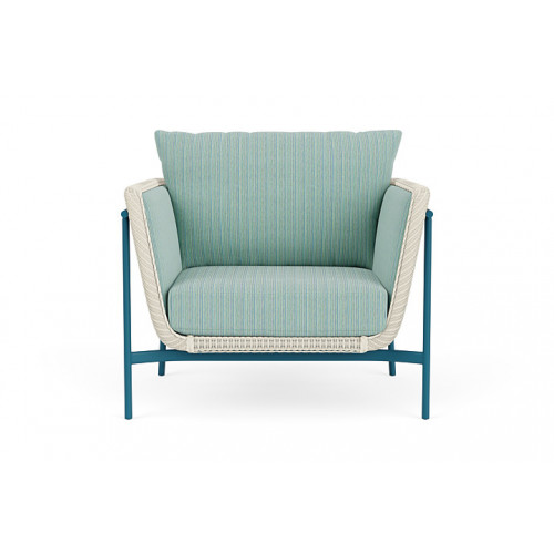 Lloyd Flanders™ Solstice Lounge Chair - Ivory, Peacock
