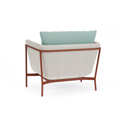 Lloyd Flanders™ Solstice Lounge Chair - Antique White, Terracotta