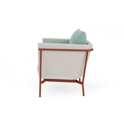 Lloyd Flanders™ Solstice Lounge Chair - Antique White, Terracotta