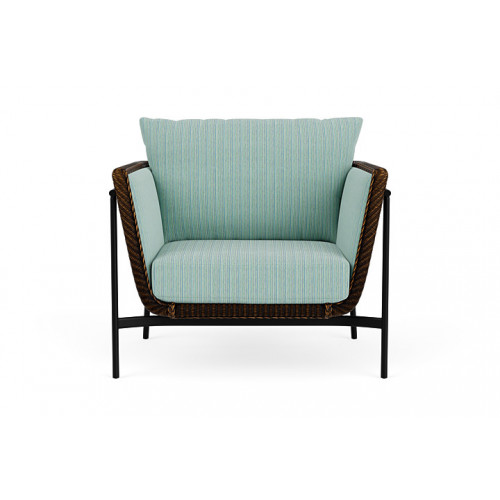 Lloyd Flanders™ Solstice Lounge Chair - Mink, Ebony