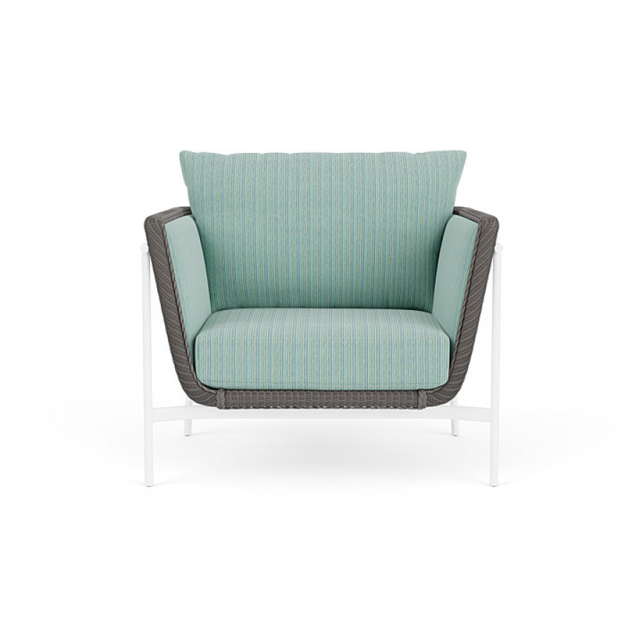 Lloyd Flanders™ Solstice Lounge Chair - Pewter, Matte White