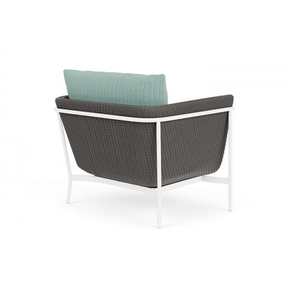 Lloyd Flanders™ Solstice Lounge Chair - Pewter, Matte White