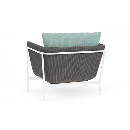 Lloyd Flanders™ Solstice Lounge Chair - Pewter, Matte White