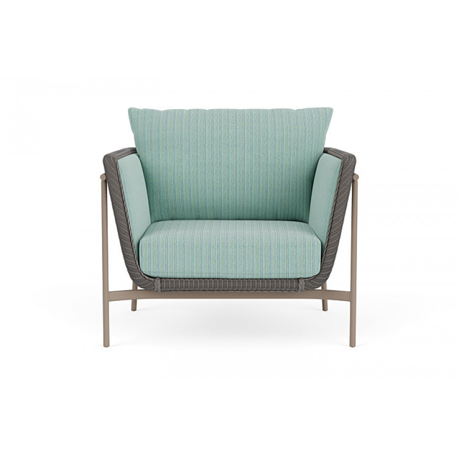 Lloyd Flanders™ Solstice Lounge Chair - Pewter, French Beige