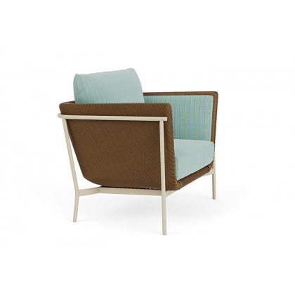 Lloyd Flanders™ Solstice Lounge Chair - Hickory, Linen