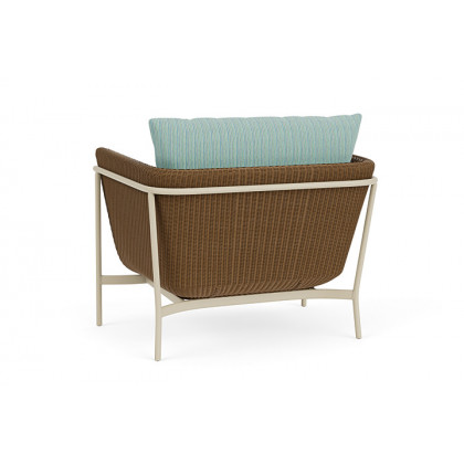 Lloyd Flanders™ Solstice Lounge Chair - Hickory, Linen