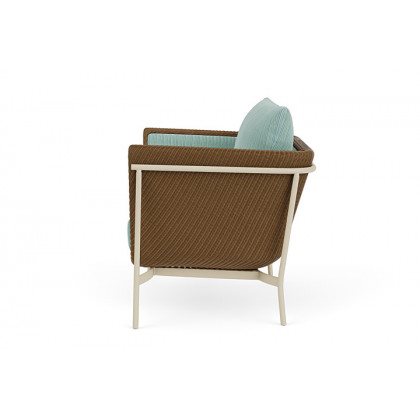 Lloyd Flanders™ Solstice Lounge Chair - Hickory, Linen