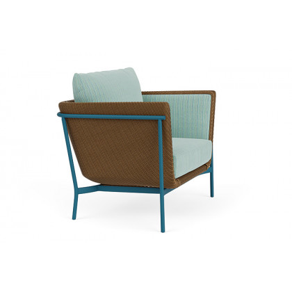 Lloyd Flanders™ Solstice Lounge Chair - Hickory, Peacock