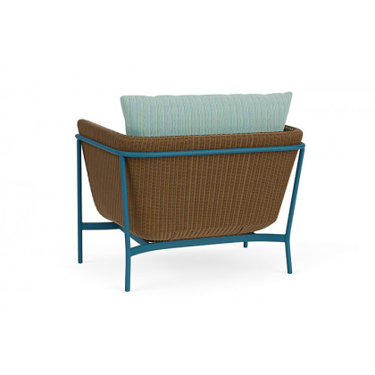Lloyd Flanders™ Solstice Lounge Chair - Hickory, Peacock