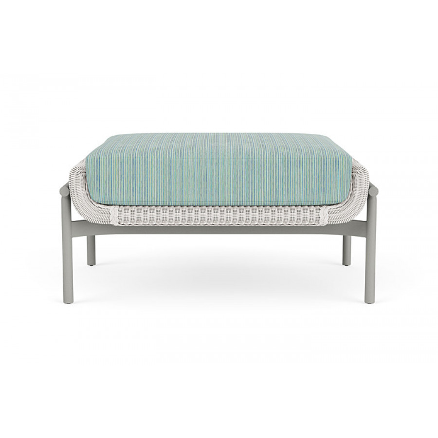 Lloyd Flanders™ Solstice Ottoman  - White, Platinum