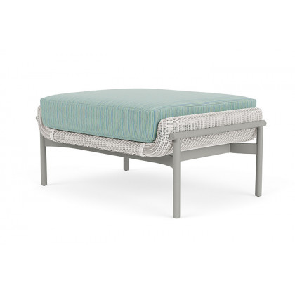 Lloyd Flanders™ Solstice Ottoman  - White, Platinum
