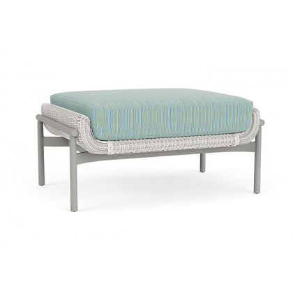 Lloyd Flanders™ Solstice Ottoman  - White, Platinum