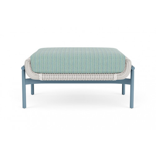 Lloyd Flanders™ Solstice Ottoman  - White, Stillwater