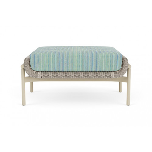Lloyd Flanders™ Solstice Ottoman  - Linen, Linen