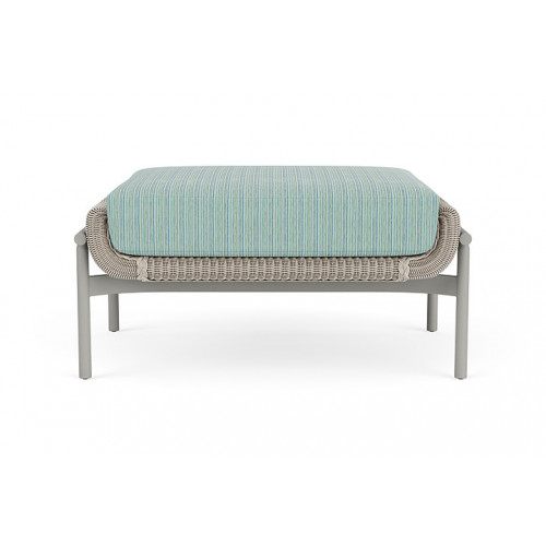 Lloyd Flanders™ Solstice Ottoman  - Linen, Platinum