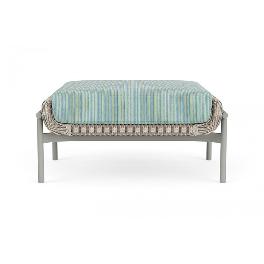 Lloyd Flanders™ Solstice Ottoman  - Linen, Platinum