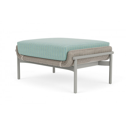 Lloyd Flanders™ Solstice Ottoman  - Linen, Platinum