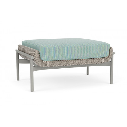 Lloyd Flanders™ Solstice Ottoman  - Linen, Platinum