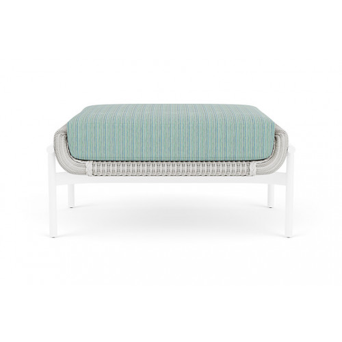 Lloyd Flanders™ Solstice Ottoman  - Matte White, White