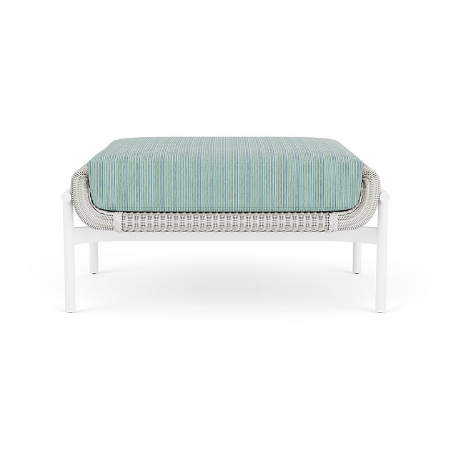 Lloyd Flanders™ Solstice Ottoman  - Matte White, Matte White