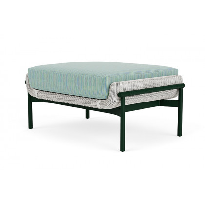 Lloyd Flanders™ Solstice Ottoman  - Matte White, Woodland