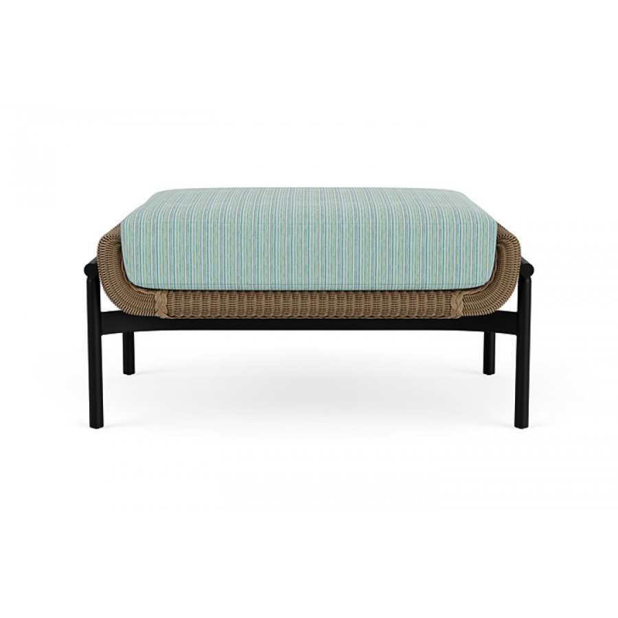 Lloyd Flanders™ Solstice Ottoman  - Fawn, Ebony