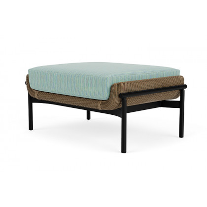 Lloyd Flanders™ Solstice Ottoman  - Fawn, Ebony