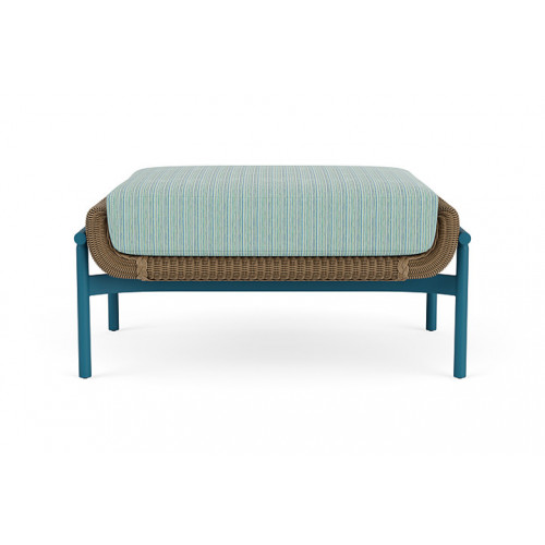 Lloyd Flanders™ Solstice Ottoman  - Fawn, Peacock