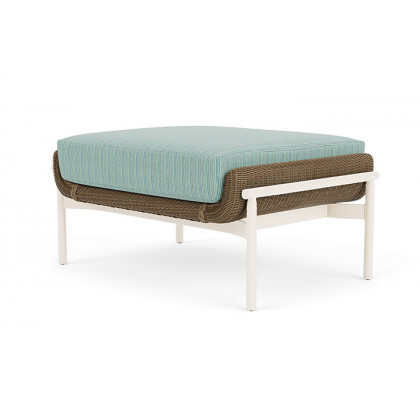 Lloyd Flanders™ Solstice Ottoman  - Fawn, Ivory