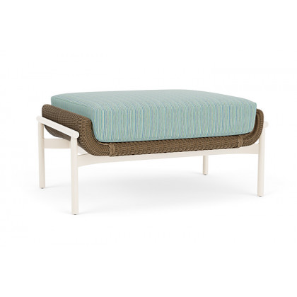 Lloyd Flanders™ Solstice Ottoman  - Fawn, Ivory